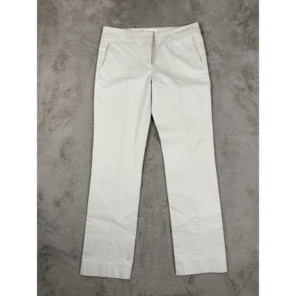 Narciso Rodriguez‎ Pants Straight Leg Career Dress Made In Italy Minimalist